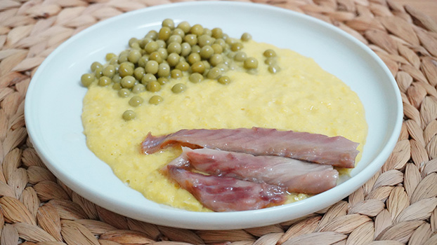 receta de sopa de maíz con caballa ahumada