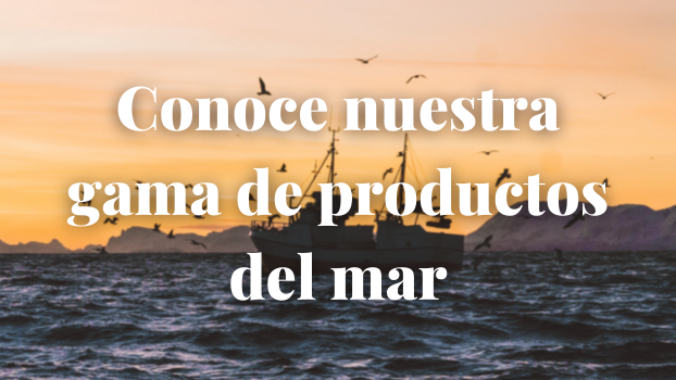 Conoce nuestra gama de productos del mar