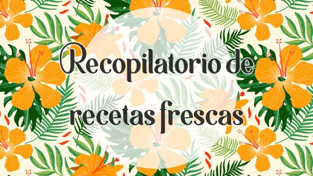 Recopilatorio de aperitivos frescos