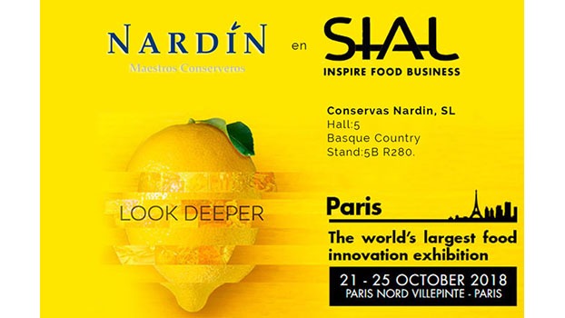 Conservas Nardín estará presente en la mayor feria gastronómica: SIAL  PARIS 2018
